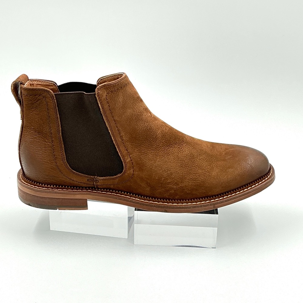 Vintage Foundry Co Size 11 Chelsea Boot Brown Leather Mens MSRP $180